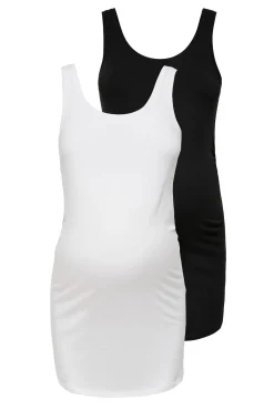 Pacote de 2 blusas mangas para maternity