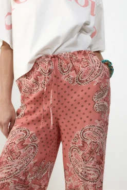 Pantalón fluido estampado