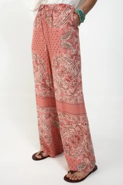 Pantalón fluido estampado