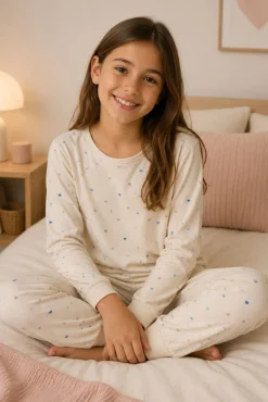 Pijama corações