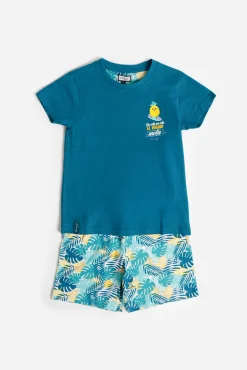 Pijama curto abacaxi Mr Wonderful