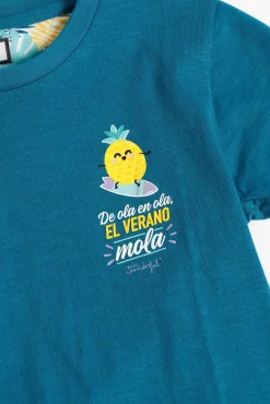 Pijama curto abacaxi Mr Wonderful