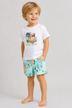 Pijama curto de menino