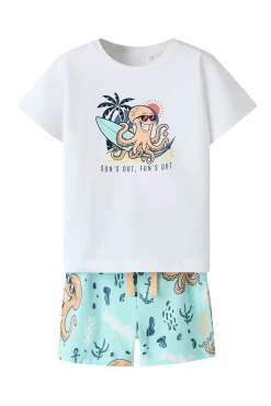 Pijama curto de menino