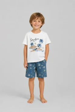 Pijama curto de menino