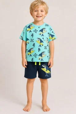 Pijama curto de menino