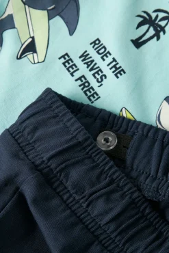Pijama curto de menino