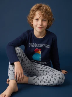 Pijama infantil comprido estampado Paddington