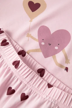 Pijama corações