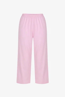Pijama corte capri folgado