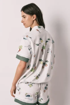 Pijama curto camiseiro Little Miss™