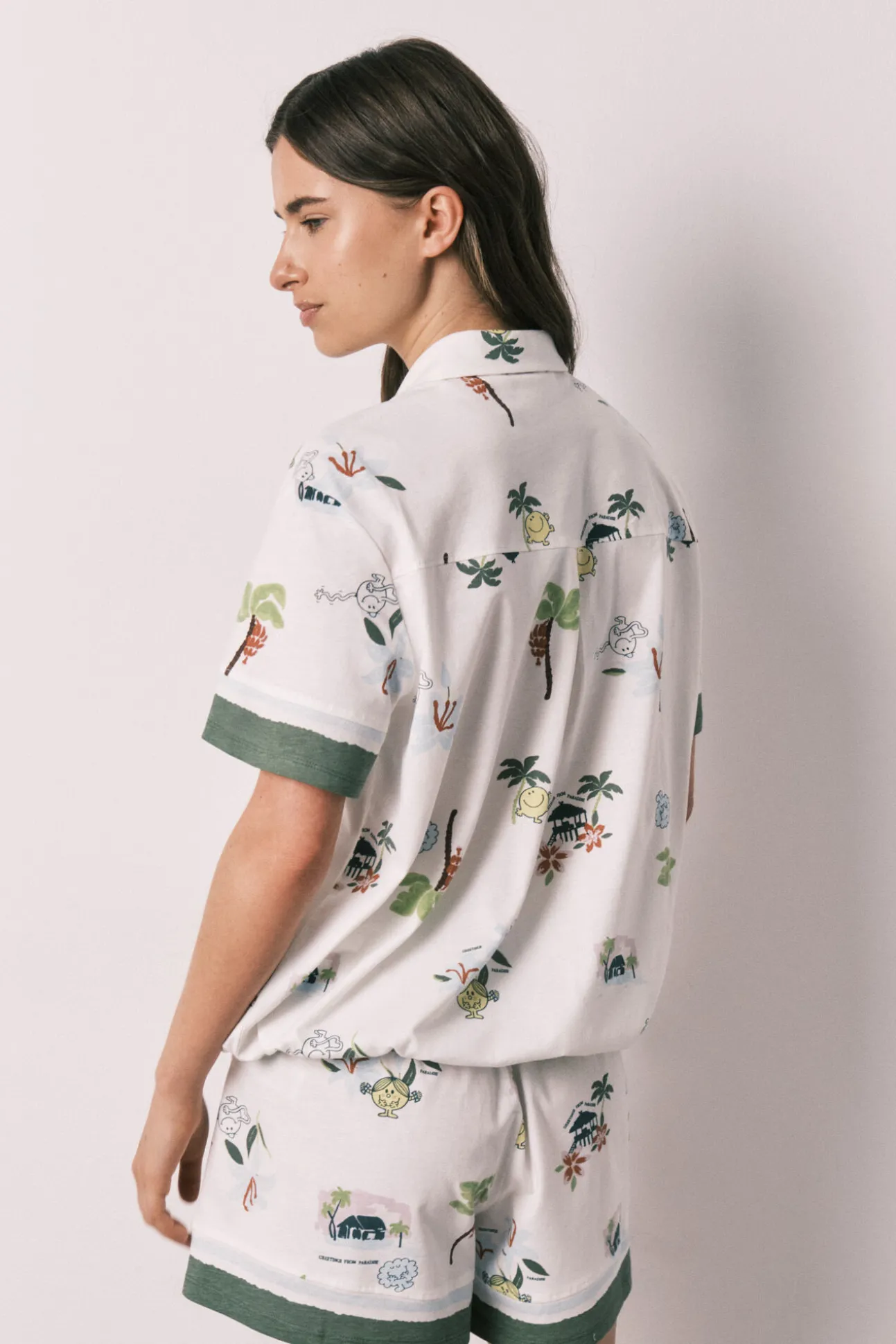 Pijama curto camiseiro Little Miss™