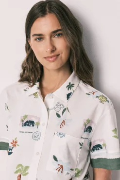 Pijama curto camiseiro Little Miss™