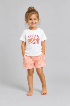 Pijama curto de menina