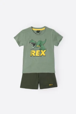 Pijama curto dino Rex Toy Story