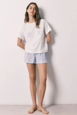 Pijama curto em algodão Family Collection