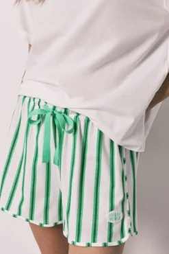 Pijama curto em algodão SmileyWorld® branco