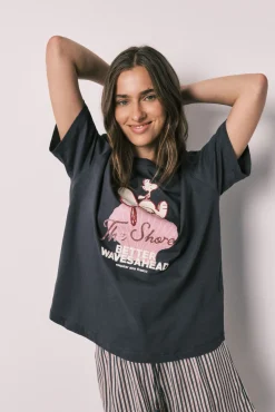 Pijama curto em algodão Snoopy