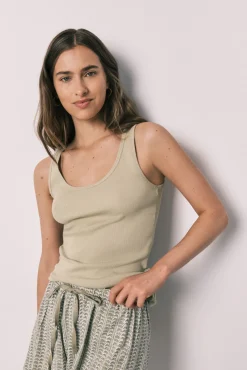 Pijama curto em algodão verde