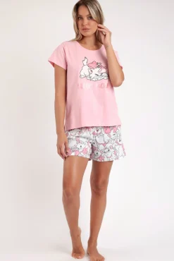 Pijama curto Marie Aristogatos