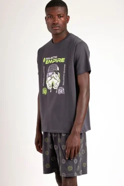 Pijama curto neon Star Wars império