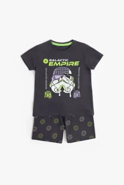 Pijama curto neon Star Wars império