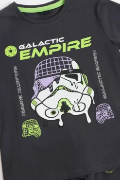 Pijama curto neon Star Wars império