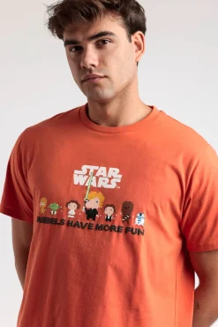 Pijama curto pixel Star Wars