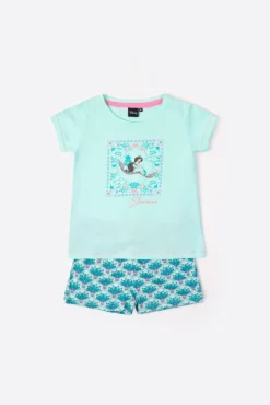 Pijama curto princesa Jasmine