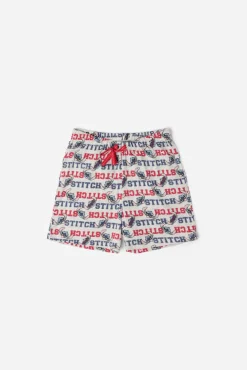 Pijama curto Stitch university