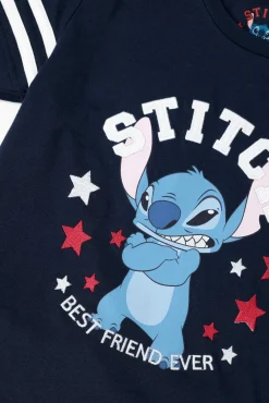 Pijama curto Stitch university
