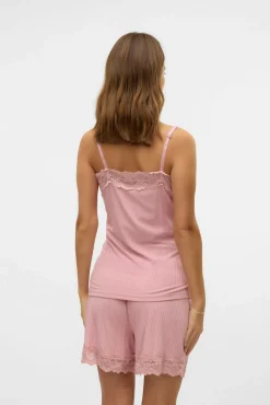 Pijama de alças maternidade e amamentação
