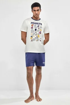 Pijama de homem estampado Peanuts