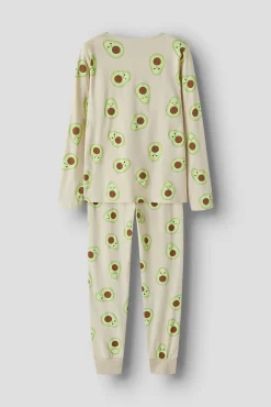 Pijama estampado abacate