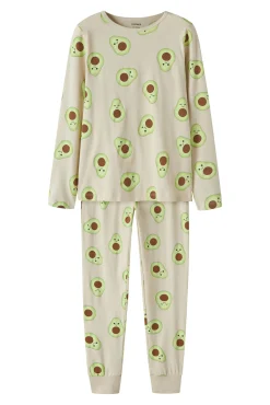 Pijama estampado abacate