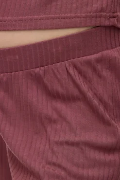 Pijama manga curta maternidade e amamentação