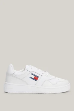 Plataforma de cesta feminina Tommy Jeans com bandeira