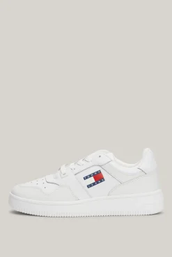 Plataforma de cesta feminina Tommy Jeans com bandeira