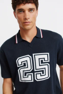Polo sport jacquard