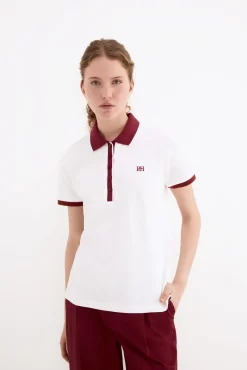 Polo de manga curta