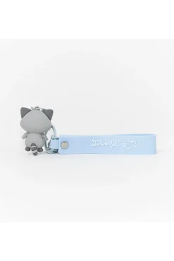 Porta-chaves com charms Lazy mapache - Let's take it easy