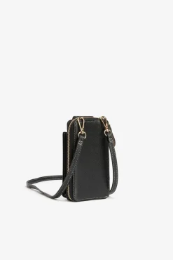 Porta-moedas preto elegante