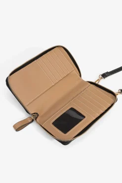 Porta-moedas preto elegante