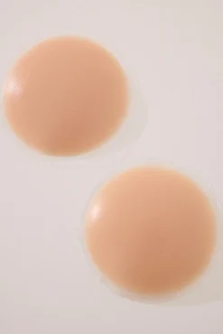 Protetores de mamilo de silicone nude
