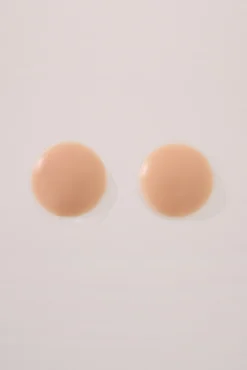 Protetores de mamilo de silicone nude
