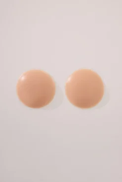 Protetores de mamilo de silicone nude