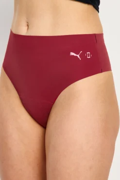 Puma Cueca Menstrual Brasileira Sem Costura Fluxo Abundante Vermelho