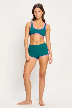 Puma Short Banho Menstrual Fluxo Super Green
