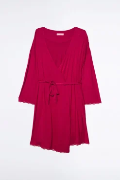 Robe de pré-mamã com renda renda