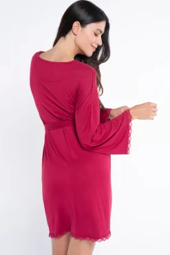 Robe de pré-mamã com renda renda